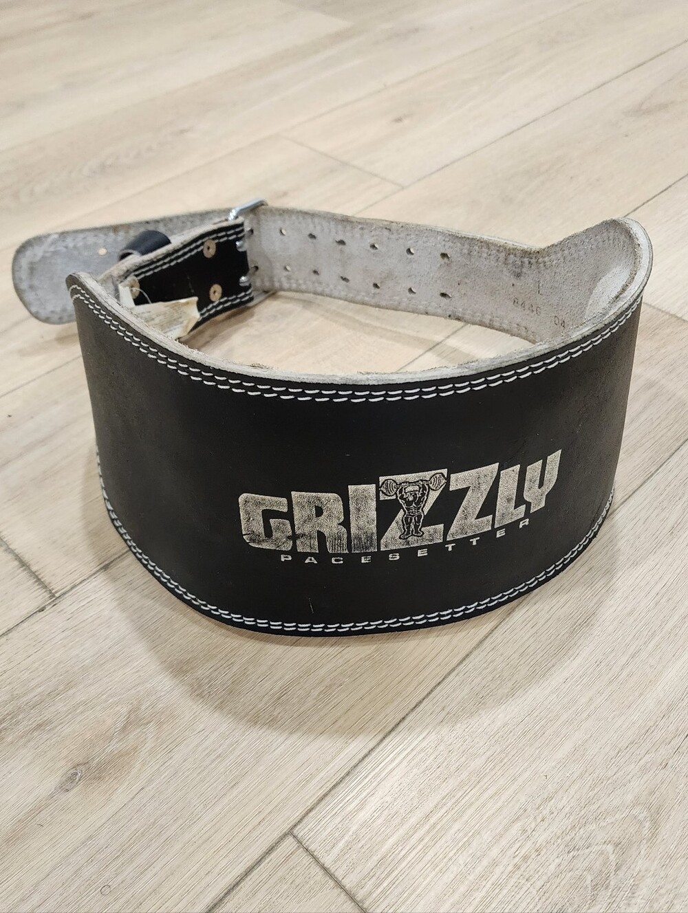 Grizzly Leather Weightlifting Belt Squats Training Weights Size Large